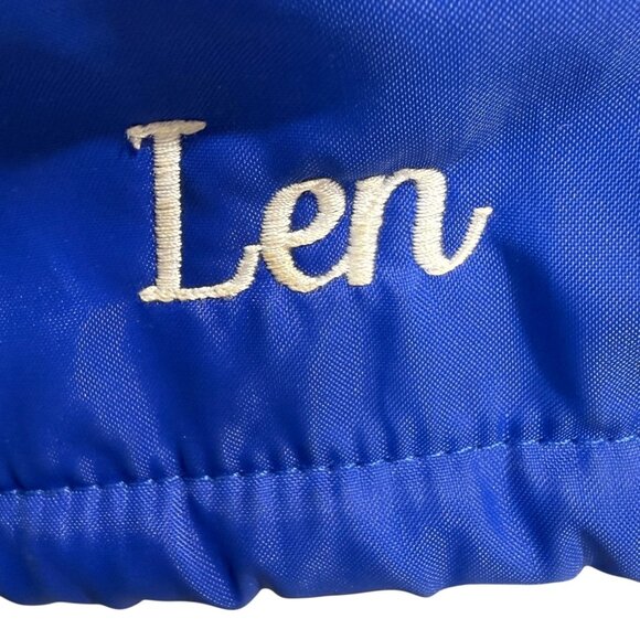 Vintage 80s Hilton Active Apparel Nylon Coach Jacket Northern Ohio Model A Club - Picture 7 of 16